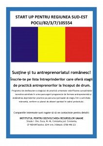 Startup pentru Regiunea Sud-Est